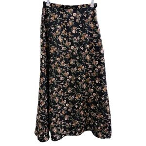 Vintage Emily Rose Floral Midi Skirt